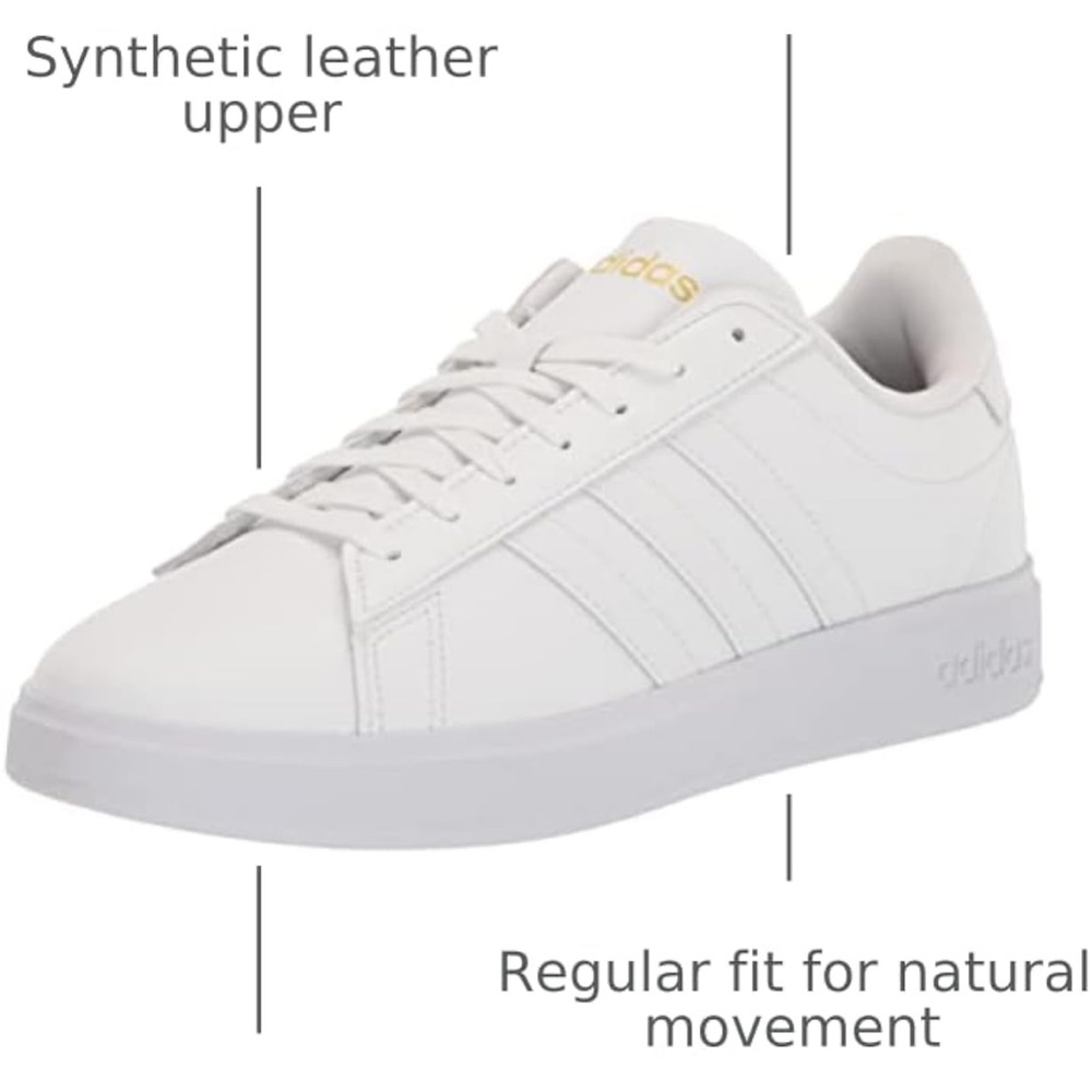 Adidas Classic White Leather Sneakers